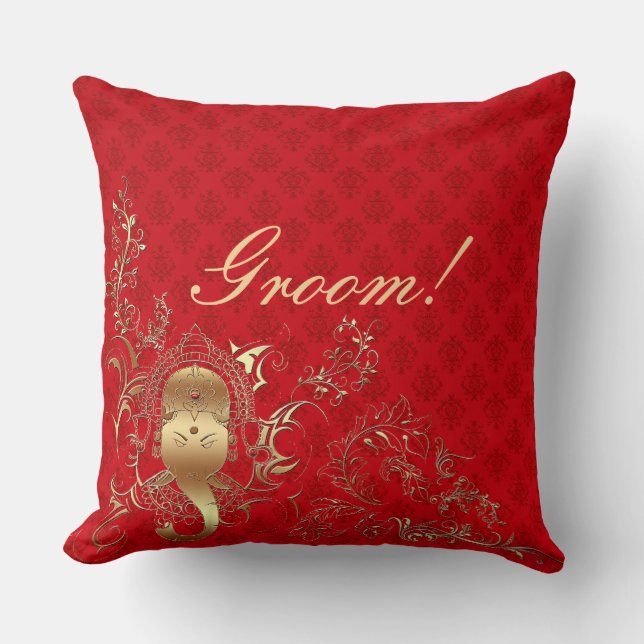 Indian Wedding - Pillow (Front)