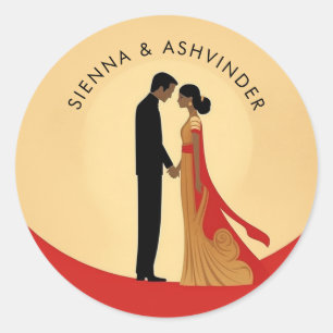 Indian Wedding Sticker