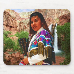 Indian Woman 1 Mousepad