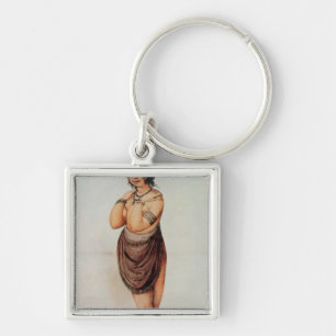 Indian Woman Key Ring