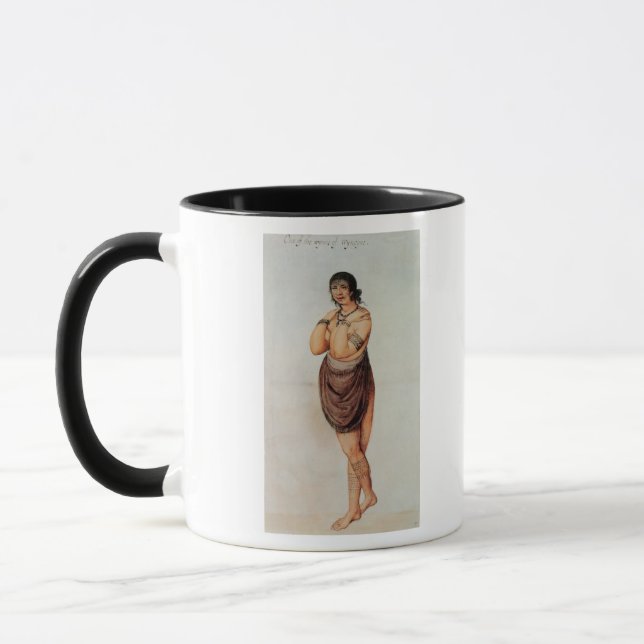 Indian Woman Mug (Left)