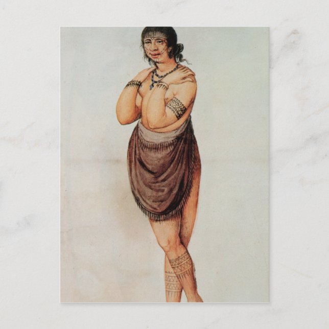 Indian Woman Postcard (Front)