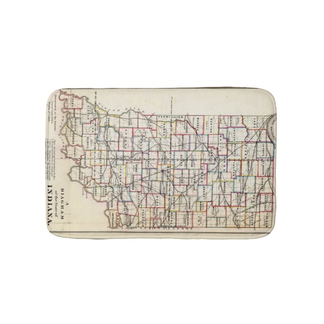 Indiana 2 bath mat (Front)