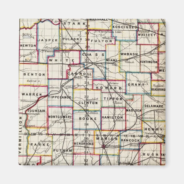 Indiana 2 magnet (Front)