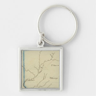 Indiana 4 key ring