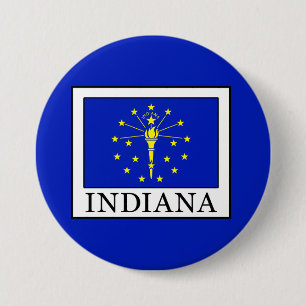 Indiana 7.5 Cm Round Badge