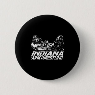 Indiana Arm Wrestling 6 Cm Round Badge