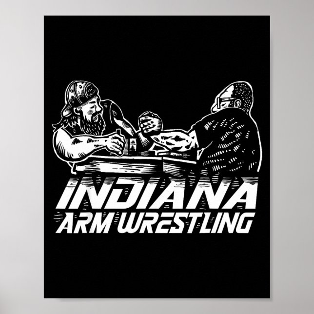 Indiana Arm Wrestling  Poster (Front)