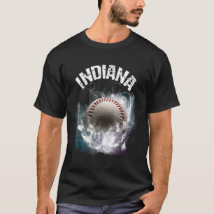 Indiana Baseball Retro T-Shirt