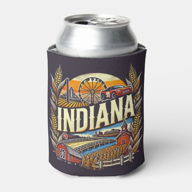 Indiana Can Cooler (Can Front)