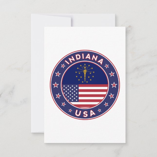 Indiana Card (Front)