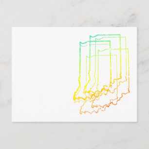 indiana chill blur postcard