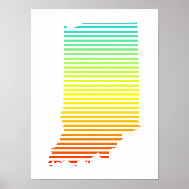 indiana chill fade poster (Front)