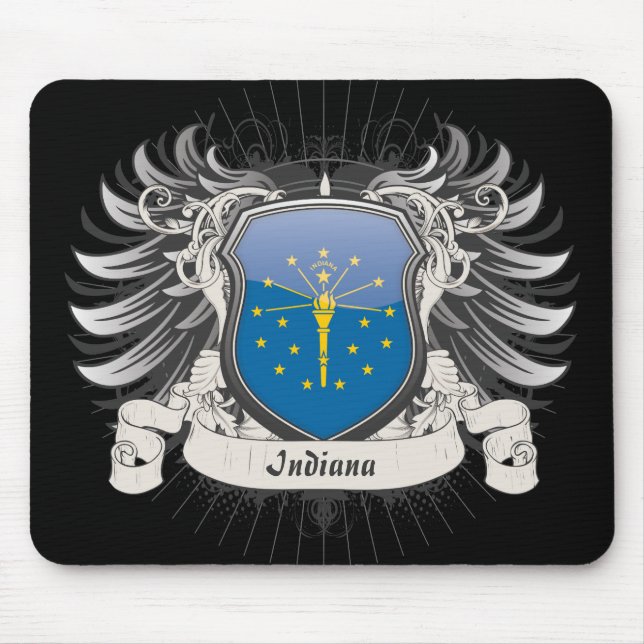 Indiana Crest Mouse Pad (Front)