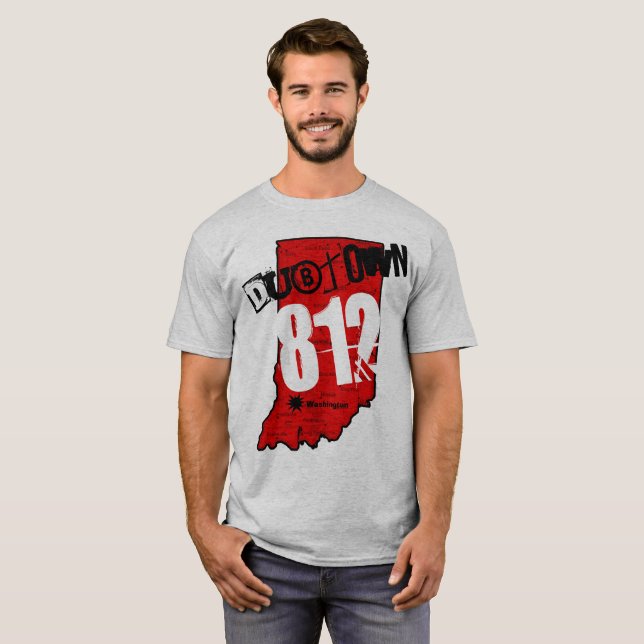 Indiana Dub Town Represent T-Shirt (Front Full)
