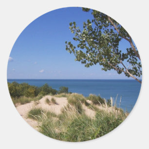 Indiana Dunes National Lakeshore Classic Round Sticker