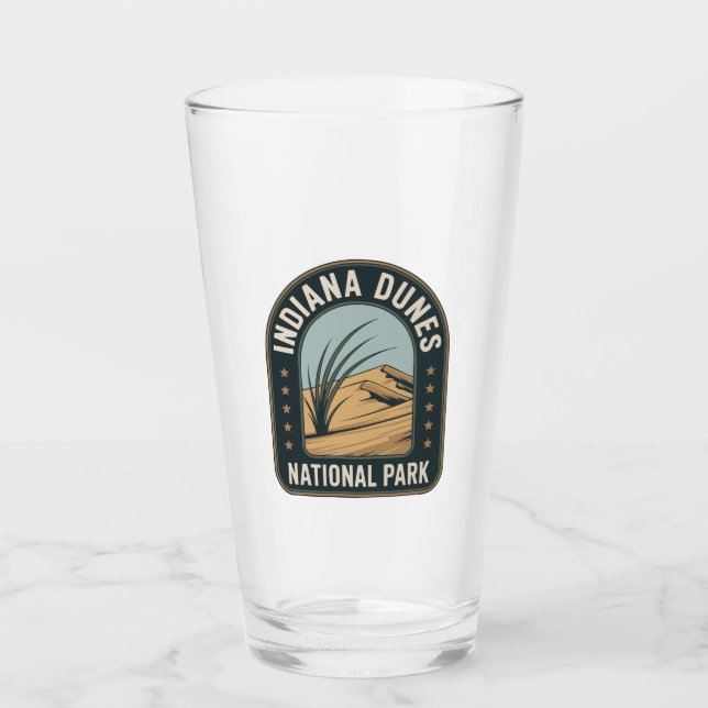 Indiana Dunes National Park Adventure Glass (Front)