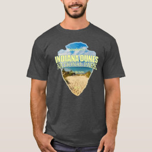Indiana Dunes National Park arrowhead Oversized T-Shirt