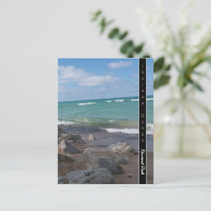 Indiana Dunes National Park Beach Veiw Postcard