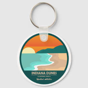 Indiana dunes national park key ring
