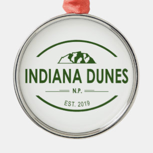 Indiana Dunes National Park Metal Ornament