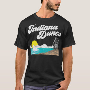 Indiana Dunes National Park Retro Vintage 80s _3 T-Shirt