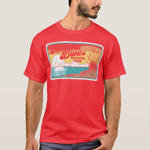 Indiana Dunes National Park Retro Vintage 80S fami T-Shirt