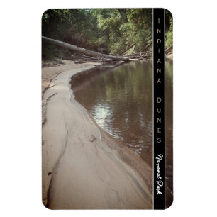 Indiana Dunes National Park Scemic Creek Photo Pos Magnet