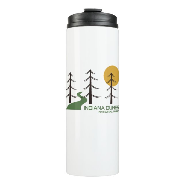 Indiana Dunes National Park Trail Thermal Tumbler (Front)