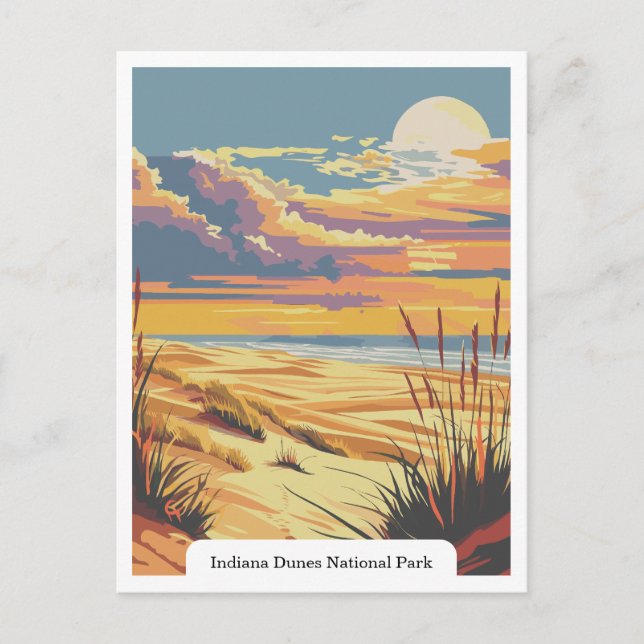 Indiana Dunes National Park USA Postcard (Front)