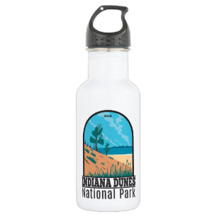 Indiana Dunes National Park Vintage  532 Ml Water Bottle