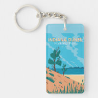 Indiana Dunes National Park Vintage Double Sided