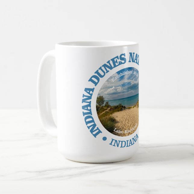 Indiana Dunes NP2 Coffee Mug (Front Left)