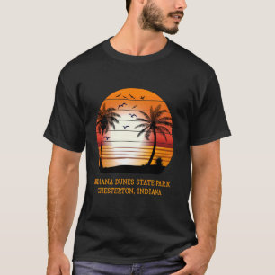 Indiana Dunes State Park Chesterton Indiana Vintag T-Shirt