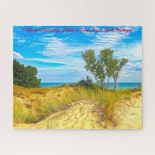 Indiana Dunes State Park Michigan. Jigsaw Puzzle