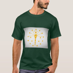 Indiana Flag of State 2 T-Shirt
