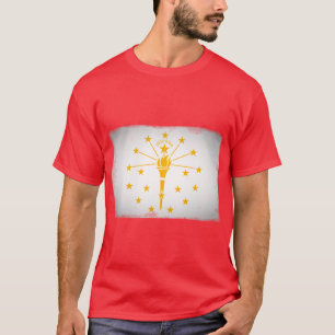 Indiana Flag of State T-Shirt