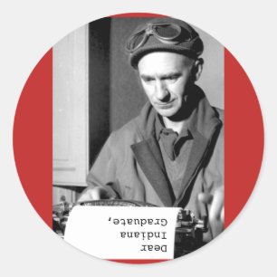 Indiana Graduate Ernie Pyle school sticker