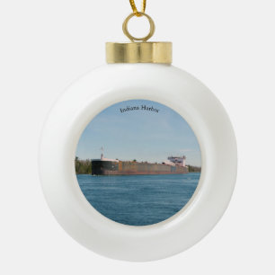 Indiana Harbour ball or snowflake ornament