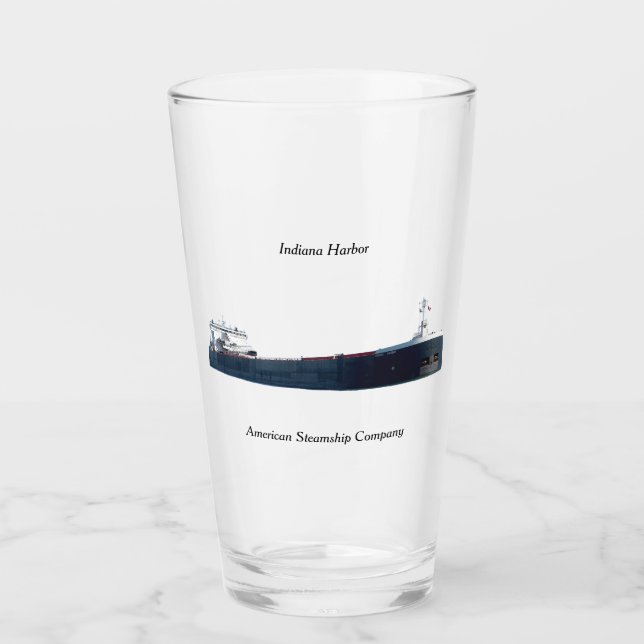 Indiana Harbour glass (Front)