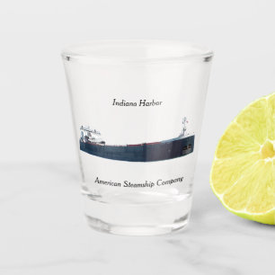Indiana Harbour shot glass