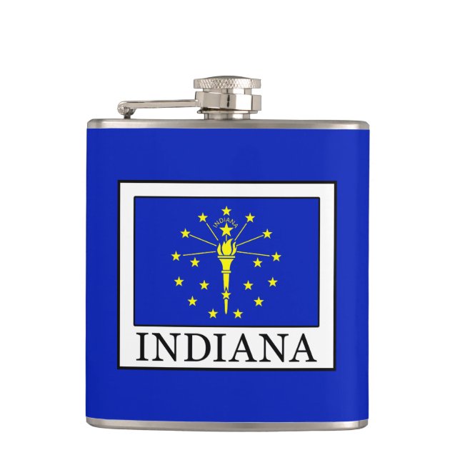 Indiana Hip Flask (Front)
