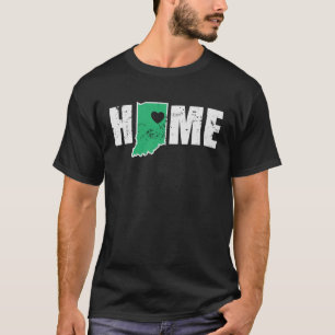 Indiana Home USA America State T-Shirt