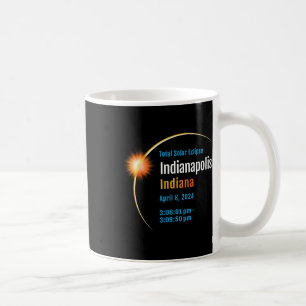 Indiana In Total Solar Eclipse 2024 1 Coffee Mug