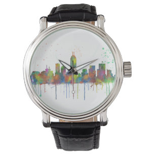 INDIANA, INDIANAPOLIS SKYLINE WATCH
