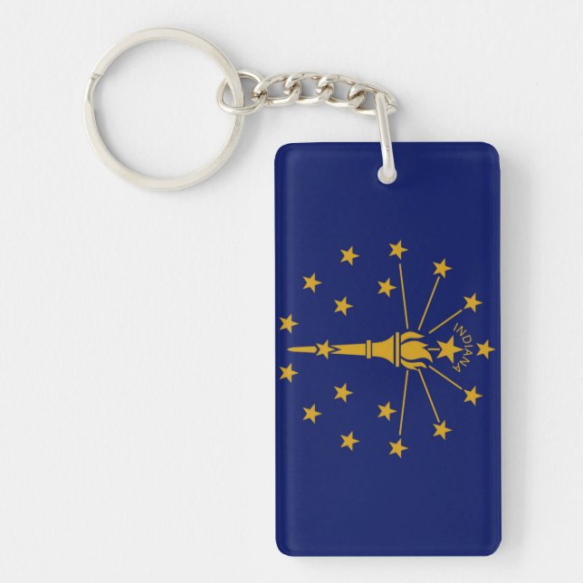 Indiana Key Ring (Front)