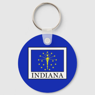 Indiana Key Ring