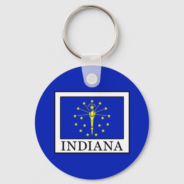 Indiana Key Ring (Front)