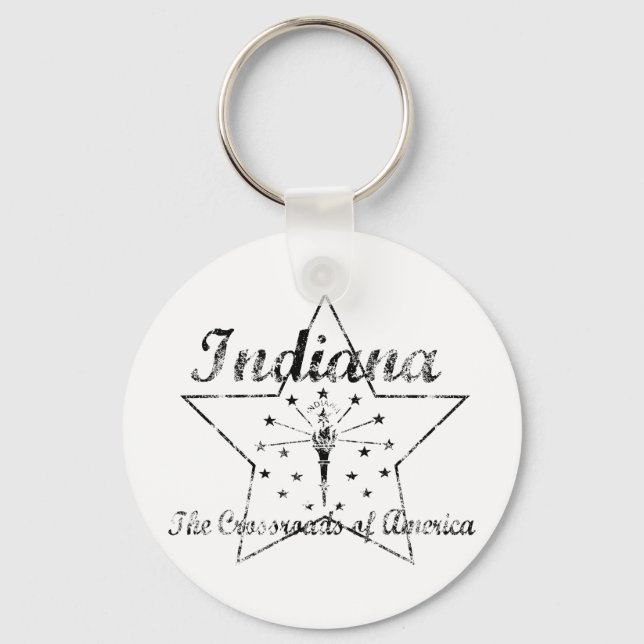 Indiana Key Ring (Front)