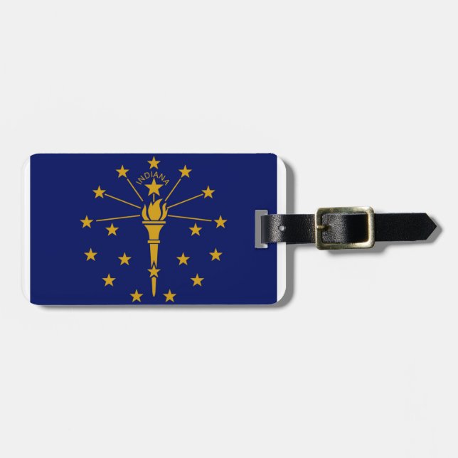Indiana Luggage Tag (Front Horizontal)